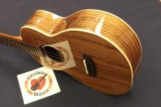 aNueNue aNN-AAA3 Solid Acacia Gloss Tenor with Paua Shell Rosette Ukulele #5600_2