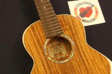 aNueNue aNN-AAA3 Solid Acacia Gloss Tenor with Paua Shell Rosette Ukulele #5600_4