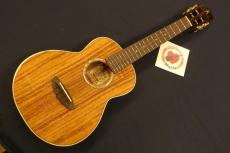 aNueNue aNN-AAA3 Solid Acacia Gloss Tenor with Paua Shell Rosette Ukulele #5600_5