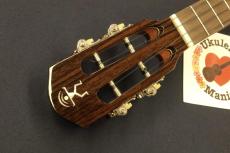 aNueNue aNN-AAA3 Solid Acacia Gloss Tenor with Paua Shell Rosette Ukulele #5600_8