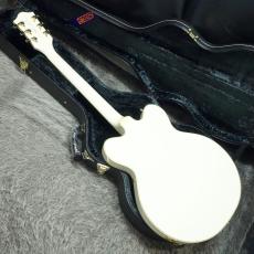 Gretsch G6609TG Players Edition Broadkaster Center Block DC Bigsby USA Full'Tron Vintage Whiteite_3