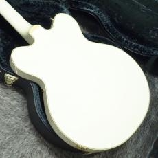 Gretsch G6609TG Players Edition Broadkaster Center Block DC Bigsby USA Full'Tron Vintage Whiteite_4