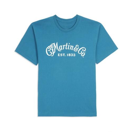 Martin LOGO T-SHIRT  Ocean Mサイズ 18CM0238M【マーチンロゴ入りTシャツ】