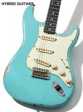 Fender Custom Shop MBS 1963 Stratocaster Relic Josefina Campos PU Aged Daphne Blue Master Built by Jason Smith 2022