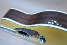 Tetsuzo Shiga (志賀鉄三)  YK-100 TM-Style Custom / Solid Sitka Spruce Top・Solid Cocobolo Side and Back・Ebony Fingerboard and Bridge・000-45 Style Abalone Trim and 桜吹雪 Fingerboard and Body Inlay・本鼈甲 Pick guard【With Boblen  Hard _4