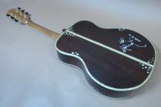 Tetsuzo Shiga (志賀鉄三)  YK-100 TM-Style Custom / Solid Sitka Spruce Top・Solid Cocobolo Side and Back・Ebony Fingerboard and Bridge・000-45 Style Abalone Trim and 桜吹雪 Fingerboard and Body Inlay・本鼈甲 Pick guard【With Boblen  Hard _5