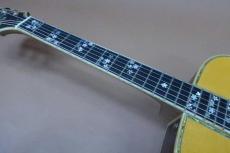 Tetsuzo Shiga (志賀鉄三)  YK-100 TM-Style Custom / Solid Sitka Spruce Top・Solid Cocobolo Side and Back・Ebony Fingerboard and Bridge・000-45 Style Abalone Trim and 桜吹雪 Fingerboard and Body Inlay・本鼈甲 Pick guard【With Boblen  Hard _9