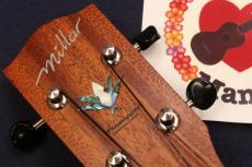 Millar  SLPA-R Solid Mahogany Longneck Soprano (39cm Scale) Ukulele #5604_6