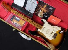 Fender Custom Shop MBS 1957 Stratocaster Heavy Relic Wide Rim 2-Tone Sunburst by Dale Wilson 2023_2