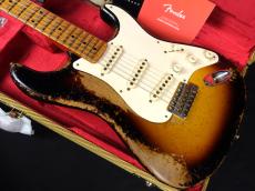 Fender Custom Shop MBS 1957 Stratocaster Heavy Relic Wide Rim 2-Tone Sunburst by Dale Wilson 2023_3