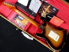Fender Custom Shop MBS 1957 Stratocaster Heavy Relic Wide Rim 2-Tone Sunburst by Dale Wilson 2023_7