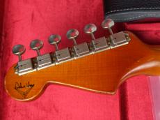 Fender Custom Shop MBS 1957 Stratocaster Heavy Relic Wide Rim 2-Tone Sunburst by Dale Wilson 2023_10