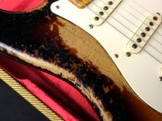 Fender Custom Shop MBS 1957 Stratocaster Heavy Relic Wide Rim 2-Tone Sunburst by Dale Wilson 2023_11