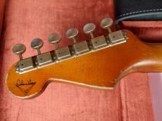 Fender Custom Shop MBS 1960 Stratocaster Ultimate Relic Wide Faded 3-Tone Sunburst by Dale Wilson_10
