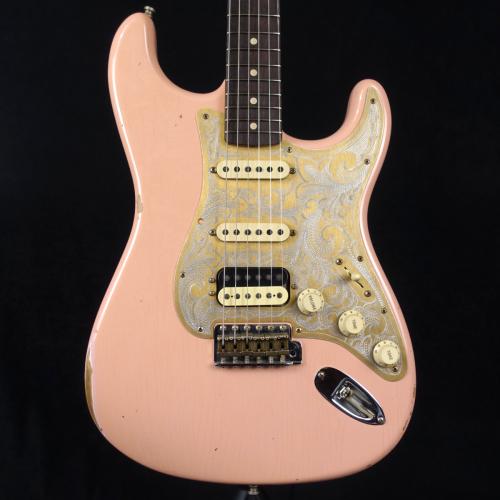 Fender Custom Shop Limited Edition Tyler Bryant "Pinky" Stratocaster Relic Aged Shell Pink 2023