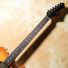 infinite Trad Fullsize T Hollow Mahogany Earl Grey Tea Burst Light Aged w/ Curtis Novak_3