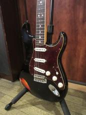 Fender Custom Shop 2017 NAMM LTD 1967 Stratocaster Aged Black over 3TSB Relic_3