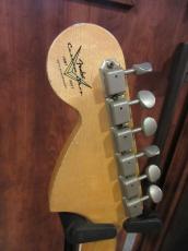 Fender Custom Shop 2017 NAMM LTD 1967 Stratocaster Aged Black over 3TSB Relic_6