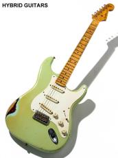 Fender Custom Shop MBS Wildwood 10 1957 Stratocaster Heavy Relic Faded Surf Green Over 3TSB Multi Layer Master Built by John Cruz 2014_3
