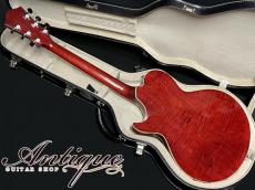 Collings Eastside Jazz LC Deluxe 2019 Dark Cherry Sunburst/Premium Figured Maple 2.36kg EX+++ "Optional Spec"_3