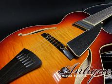 Collings Eastside Jazz LC Deluxe 2019 Dark Cherry Sunburst/Premium Figured Maple 2.36kg EX+++ "Optional Spec"_7