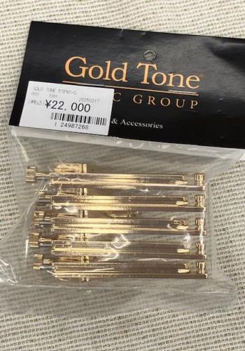 GOLD TONE  Tensionator 5-Strings Tailpiece Gold