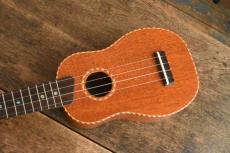 Craft Musica Soprano "Bonnie" Curly Mahogany