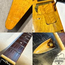 unknown No brand Custom Made Korina Flying V_14