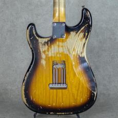 Fender Custom Shop MBS 1954 Stratocaster Heavy Relic 2 Color Sunburst Built by Dennis Galuszka_3