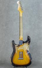 Fender Custom Shop MBS 1954 Stratocaster Heavy Relic 2 Color Sunburst Built by Dennis Galuszka_4