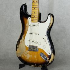 Fender Custom Shop MBS 1954 Stratocaster Heavy Relic 2 Color Sunburst Built by Dennis Galuszka_5