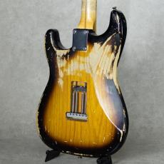 Fender Custom Shop MBS 1954 Stratocaster Heavy Relic 2 Color Sunburst Built by Dennis Galuszka_6