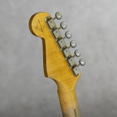 Fender Custom Shop MBS 1954 Stratocaster Heavy Relic 2 Color Sunburst Built by Dennis Galuszka_10