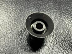 陸奥守楽器 Metric Reflector Knob Volume BK Silver Top_2