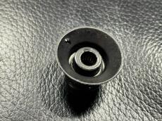 陸奥守楽器 Metric Reflector Knob Volume BK Silver Top_2