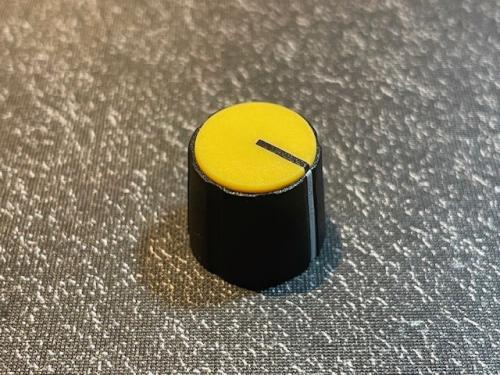 dbx 160 レキシコン12mm Yellow Knob Cap w/Line - for Lexicon PCM41