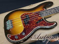 Fender Precision Bass 1960年製 Sunburst w/BZF Full-Original except 1-Screw w/OHC 3.79kg "Lower Edge Serial"_4