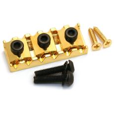 Floyd Rose FRT300 Original Series Tremolo System, Gold R2Nat_2