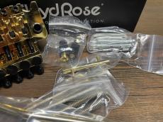 Floyd Rose FRT300 Original Series Tremolo System, Gold R2Nat_6