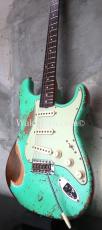 Fender Custom Shop Stratocaster '60 LTD Dual Mag II / Sea Foam Green / Super Heavy Relic_8