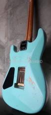 Charvel Custom Shop San Dimas Nitro FRT / Daphine Blue / Heavy Relic_9