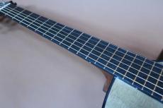 Water Road Guitars Deep Arte Custom Alaska Blue Spruce Bog Oak(BC3,000) / Solid Alaska Blue Spruce Top・Solid Bog Oak(BC3,000) Side and Back・Turquoise Rosette・Bog Oak Fingerboard and Bridge・Clear Pick guard【With Original_9