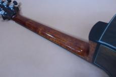 Water Road Guitars Deep Arte Custom Alaska Blue Spruce Bog Oak(BC3,000) / Solid Alaska Blue Spruce Top・Solid Bog Oak(BC3,000) Side and Back・Turquoise Rosette・Bog Oak Fingerboard and Bridge・Clear Pick guard【With Original_11