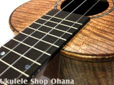 KIDA UkuleleWorks コンサート マスターグレードハワイアンカーリーマンゴー #156_14
