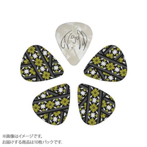 D'addario 1CWH4-02JL ピック John Lennon Rooftop Guitar Picks 10 枚パック
