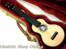 Kikolele ソプラノロングネック オールドジャーマンスプルース/ハワイアンキューバンマホガニー #90_5