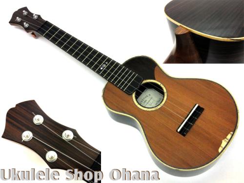 Ancestor's Ukulele [Type3] コンサート シンカーレッドウッド/インディアンローズウッド #410