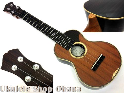 Ancestor's Ukulele  [Type2] ソプラノロングネック シンカーレッドウッド/インディアンローズウッド #409