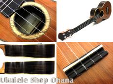 Ancestor's Ukulele  [Type2] ソプラノロングネック シンカーレッドウッド/インディアンローズウッド #409_4
