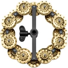 Meinl HEADLINER Series ハイハットタンバリン (ハンマードブラス/デュアル) [HTHH2B-BK]【定価より40%OFF】_3